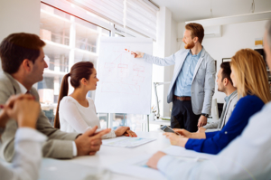 corporate communications, meeting, sound masking