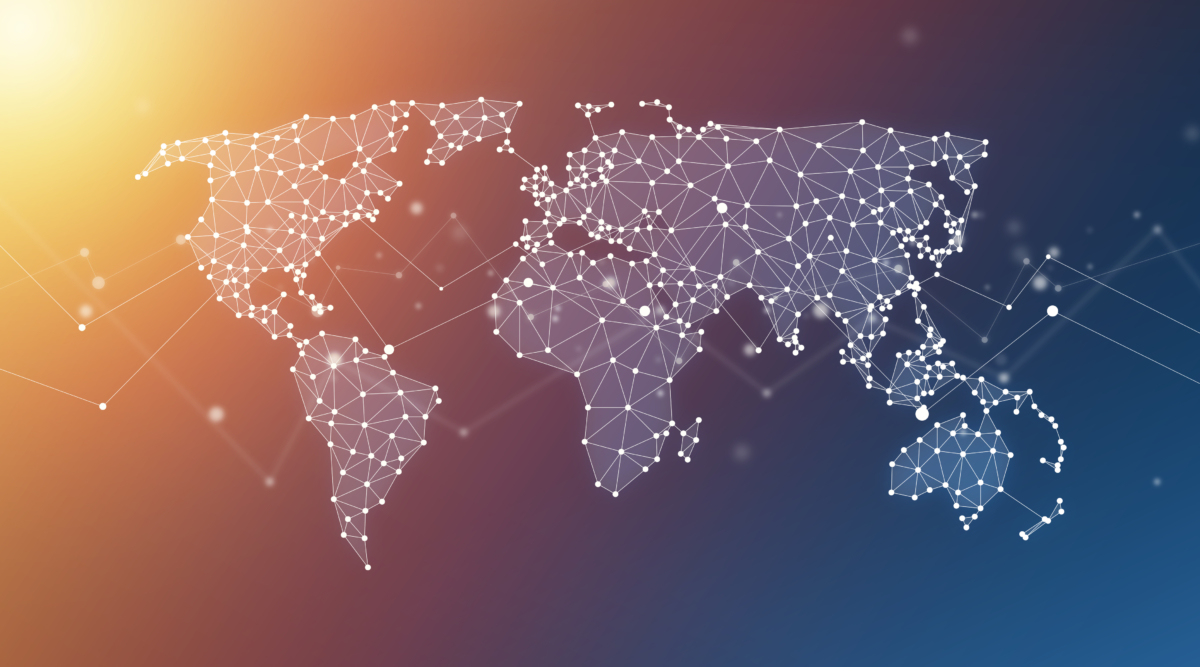 global communication map