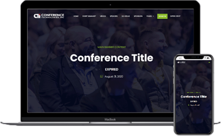 virtual conference on different digital devices