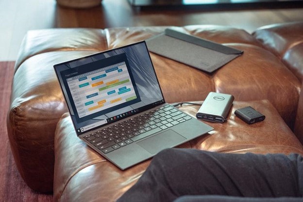 Picture1 laptop on a couch