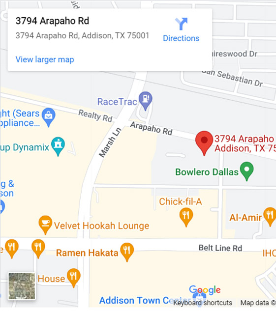 dallas map