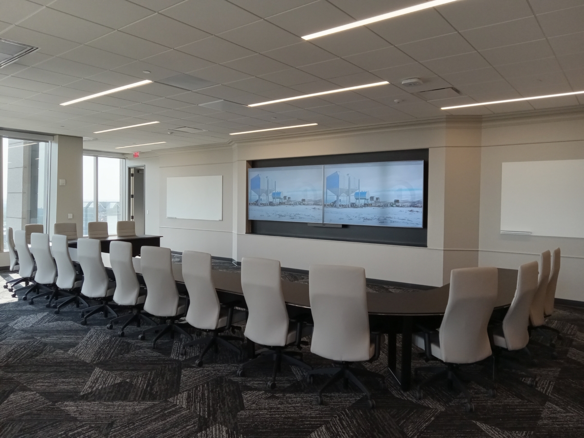 20230511_095103 fnbo bank video wall with chairs and table